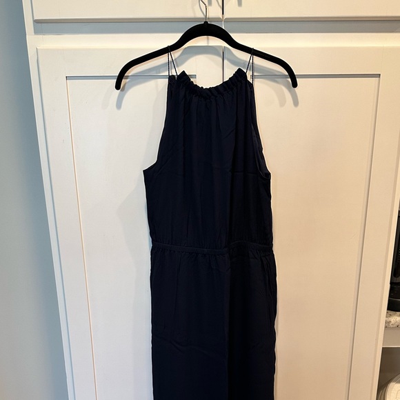 Madewell Tassel Tie Maxi Dress, Navy Blue, size 12, Excellent Condition - Picture 8 of 11